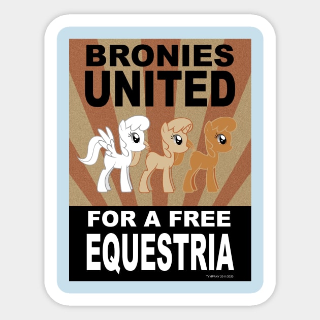 Bronies United! Sticker by Tim_Kangaroo